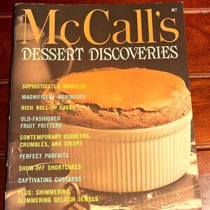 Vintage McCall's Dessert Discoveries, M7 in the McCall's Cookbook Collection ser